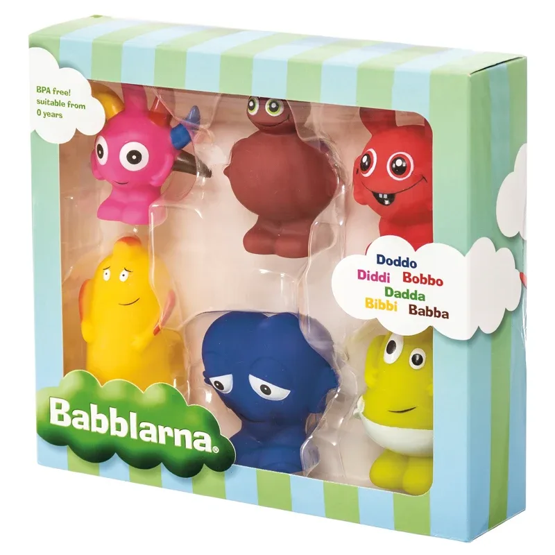 Teddykompaniet Babblarna Plastfigurer 6 st från Teddykompaniet – köp hos Apotek Hjärtat