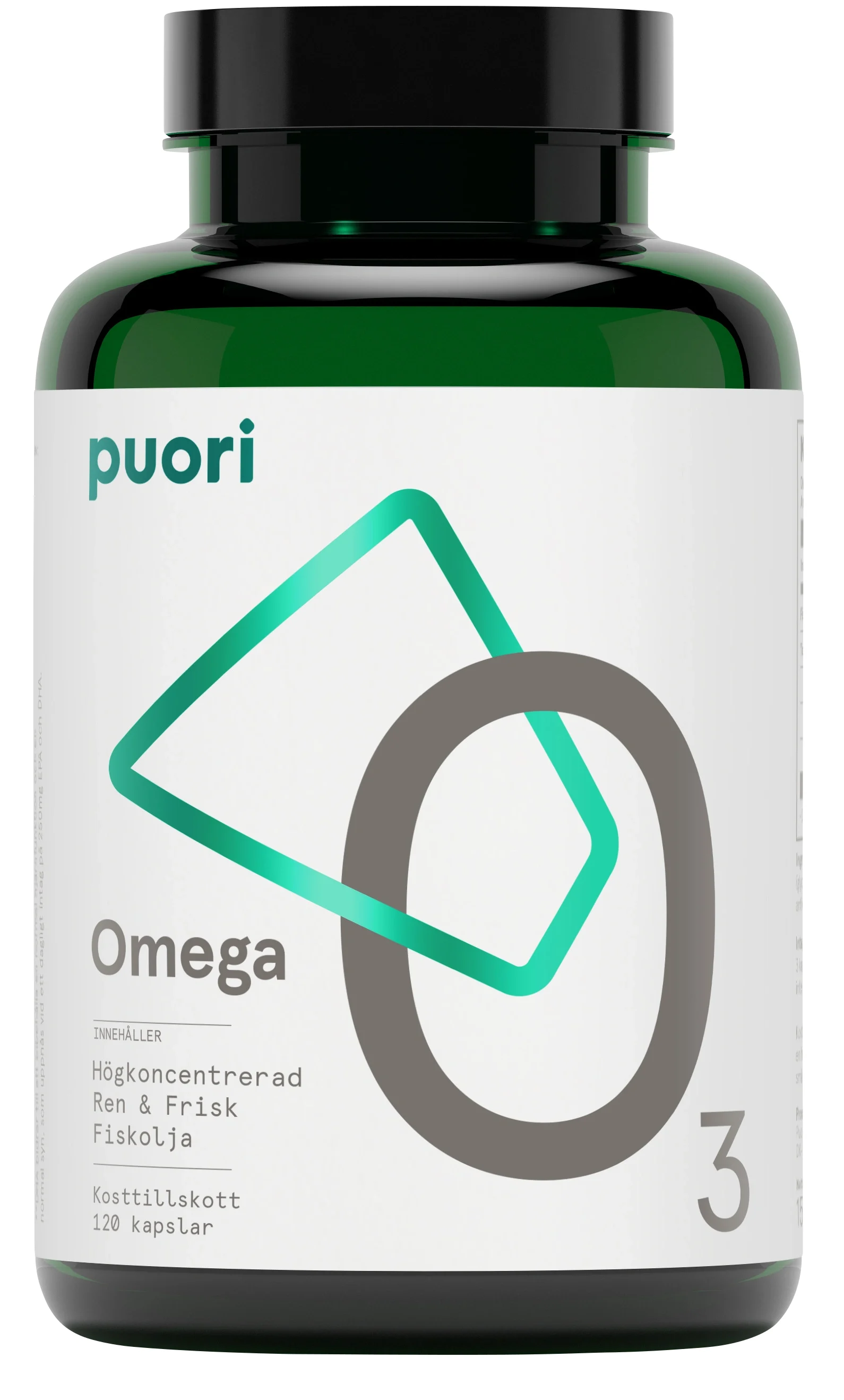 Puori O3 Omega-3 80% 2000 mg 120 kapslar från Puori – köp hos Apotek Hjärtat