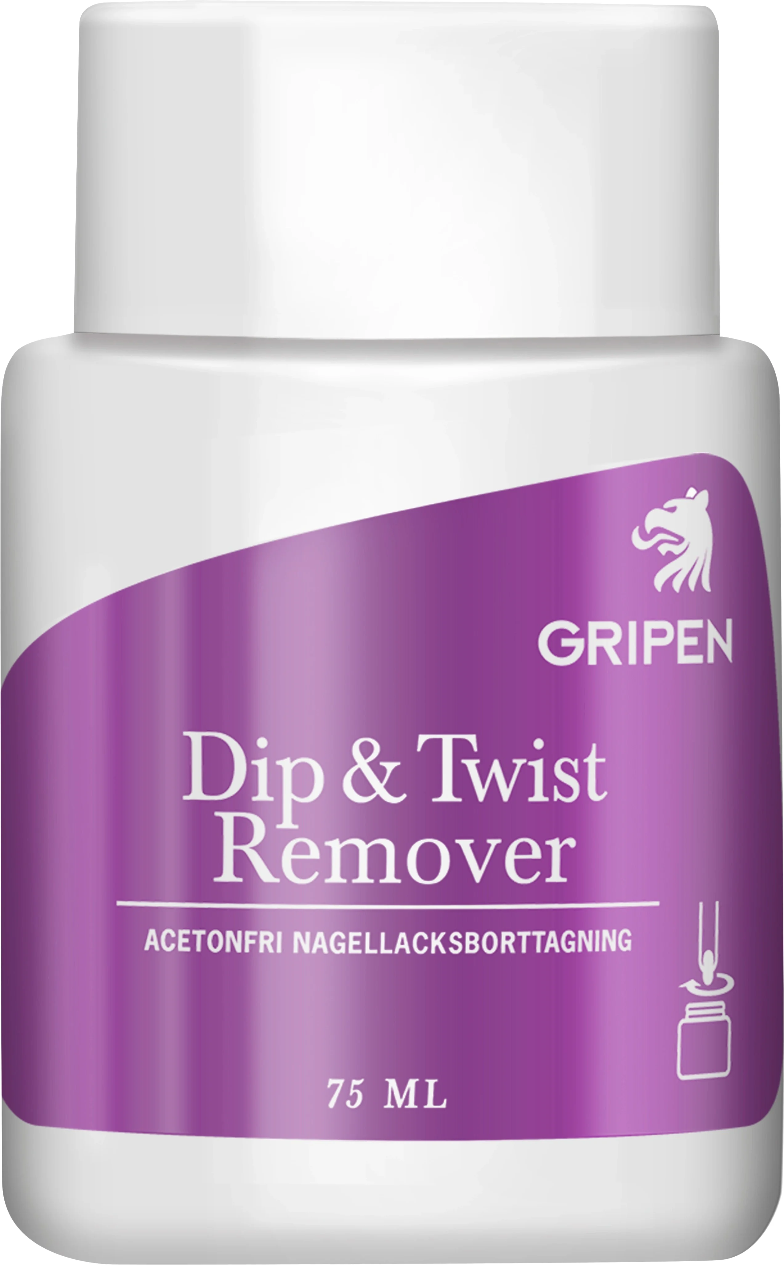Gripen Dip & Twist Remover 75 ml från Gripen – köp hos Apotek Hjärtat