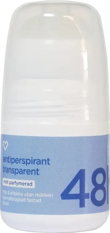 Hjärtats Antiperspirant Transparent Parfymerad 50ml från Hjärtats – köp hos Apotek Hjärtat