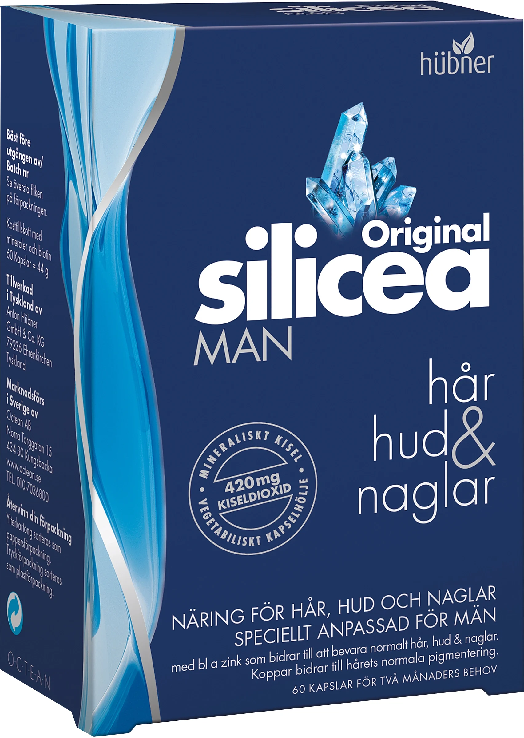 Original Silicea Man kapsel 60 st från Silicea – köp hos Apotek Hjärtat