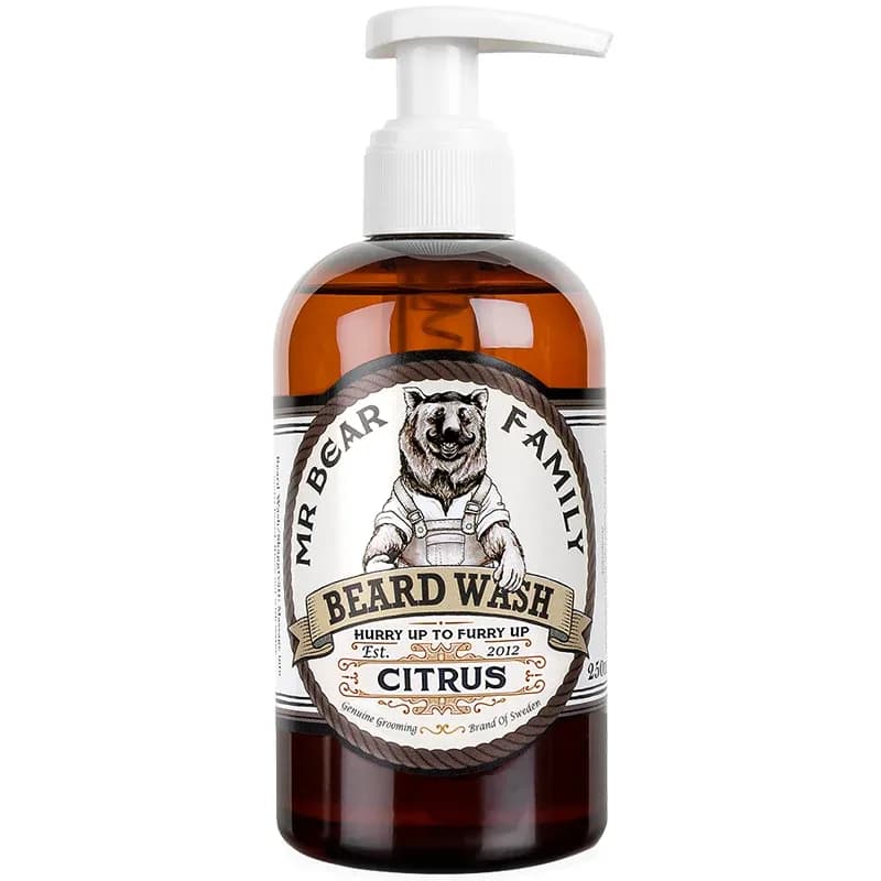 Mr Bear Family Beard Wash Citrus 250 ml från Mr Bear Family – köp hos Apotek Hjärtat