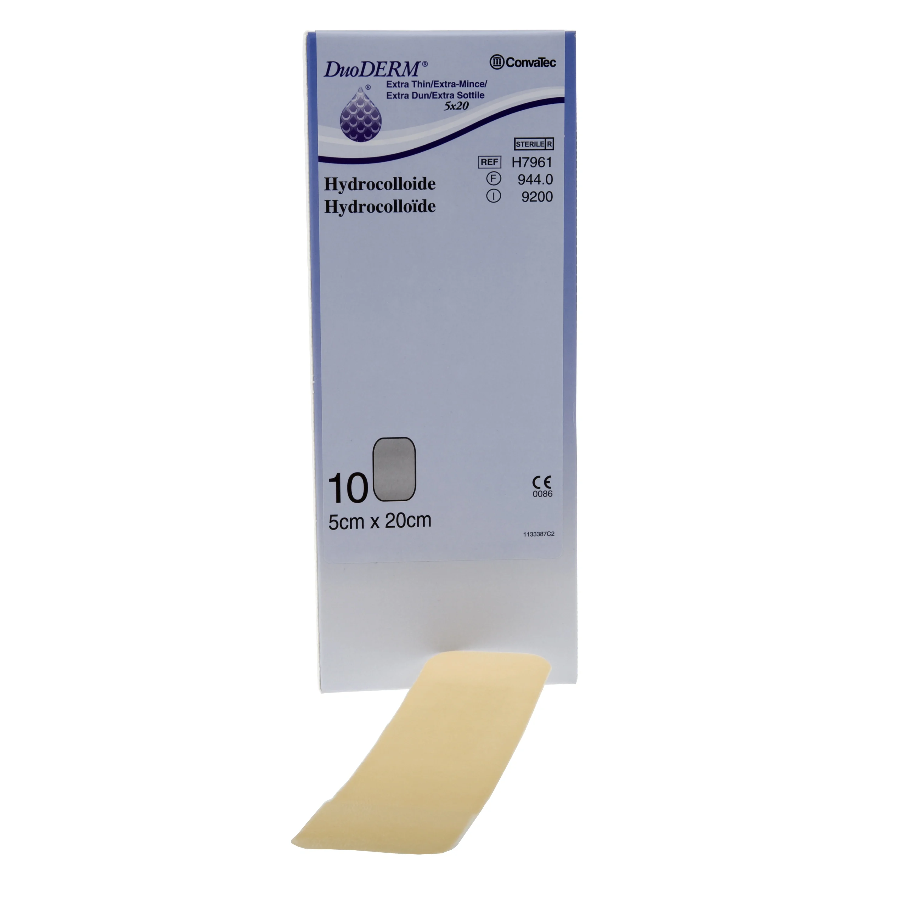 DuoDERM extra tunn hydroactive bandage 5 cm x 20 cm 10 st från DuoDERM – köp hos Apotek Hjärtat