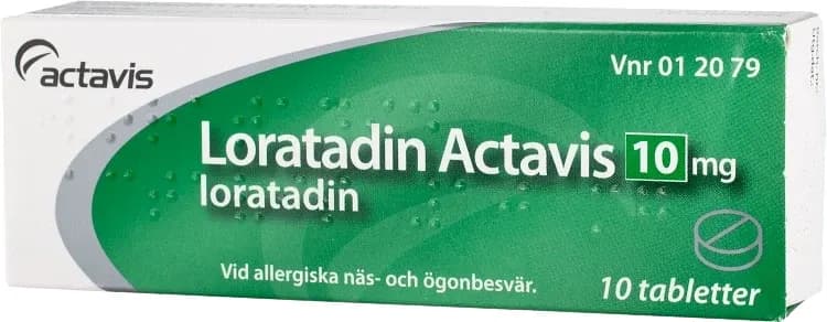 Loratadin Actavis tablett från Actavis – köp hos Apotek Hjärtat