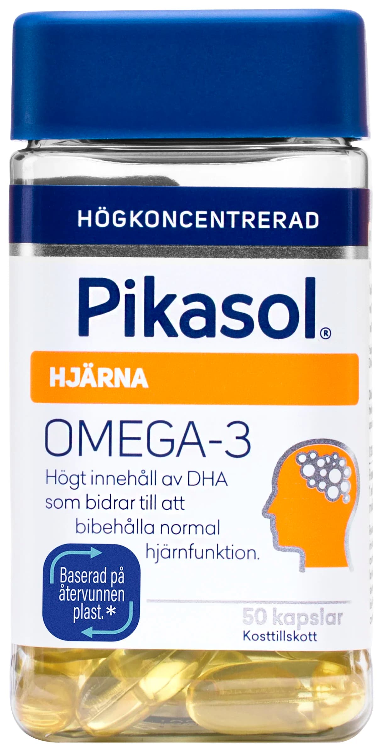Pikasol Hjärna Kapsel 50st från Pikasol – köp hos Apotek Hjärtat