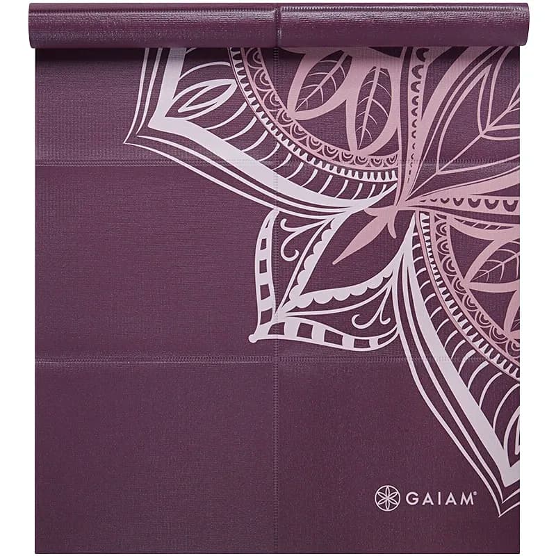 Gaiam Foldable Cranberry Point Yoga Mat 2 mm från Gaiam – köp hos Apotek Hjärtat