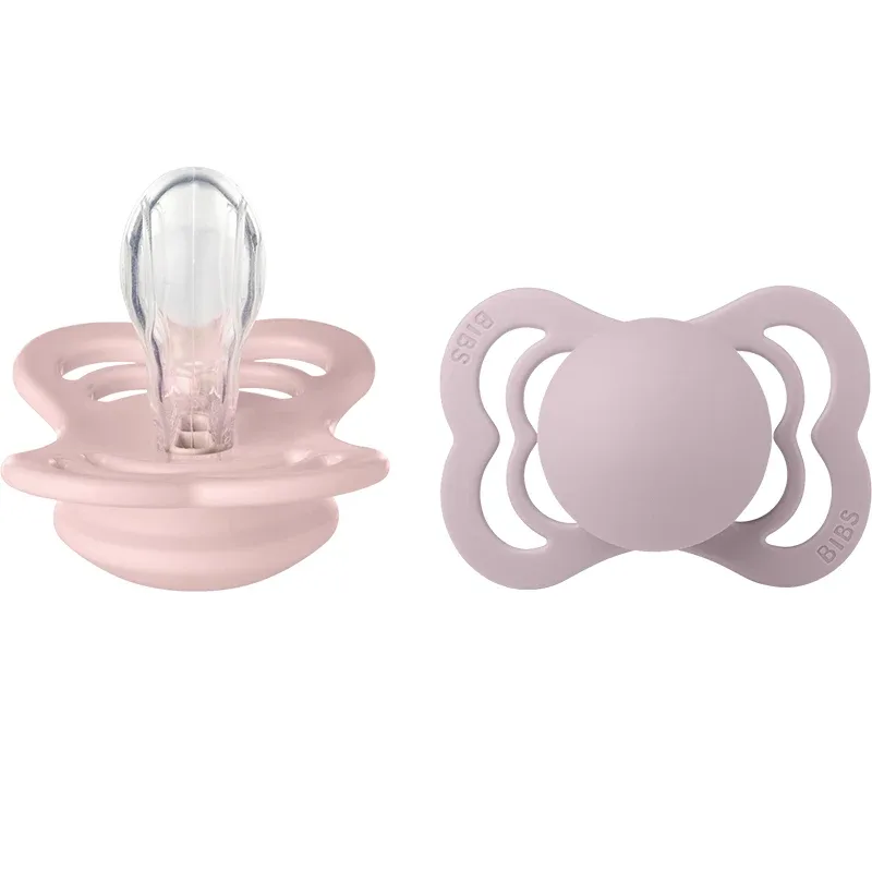 BIBS Supreme Silicone Blossom/Dusky Lilac 2-pack Size 1 från BIBS – köp hos Apotek Hjärtat