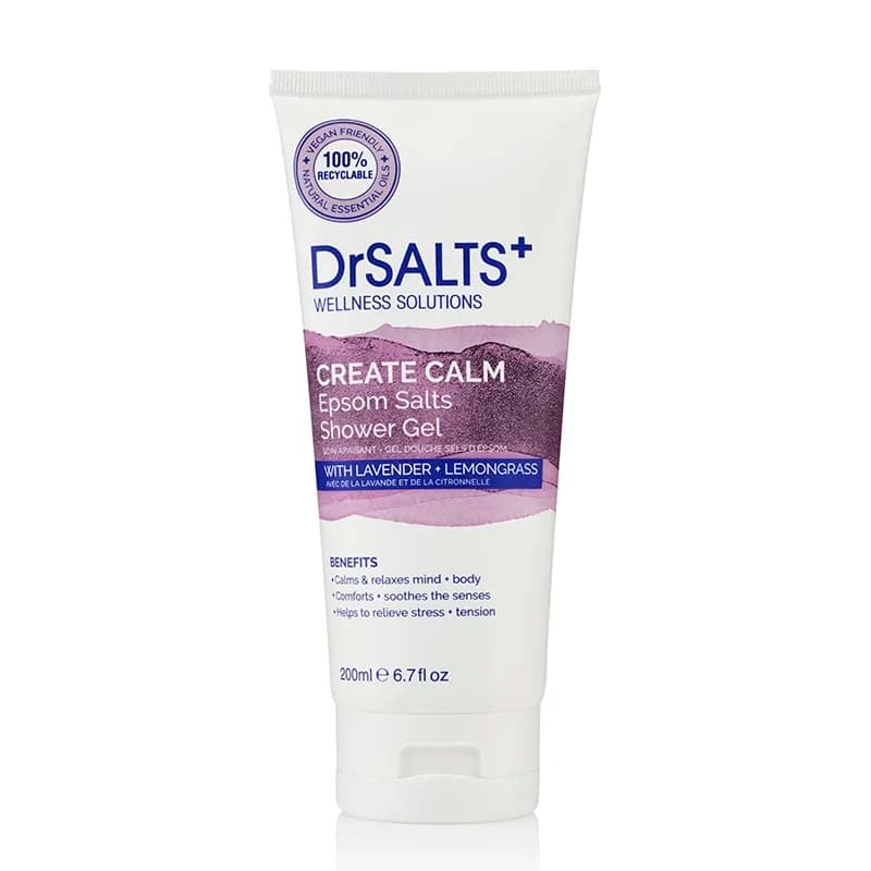 DrSALTS+ Create Calm Epsom Salts Shower Gel 200 ml från Drsalts+ – köp hos Apotek Hjärtat
