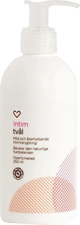Hjärtats Intim Tvål Oparfymerad 250ml från Hjärtats – köp hos Apotek Hjärtat