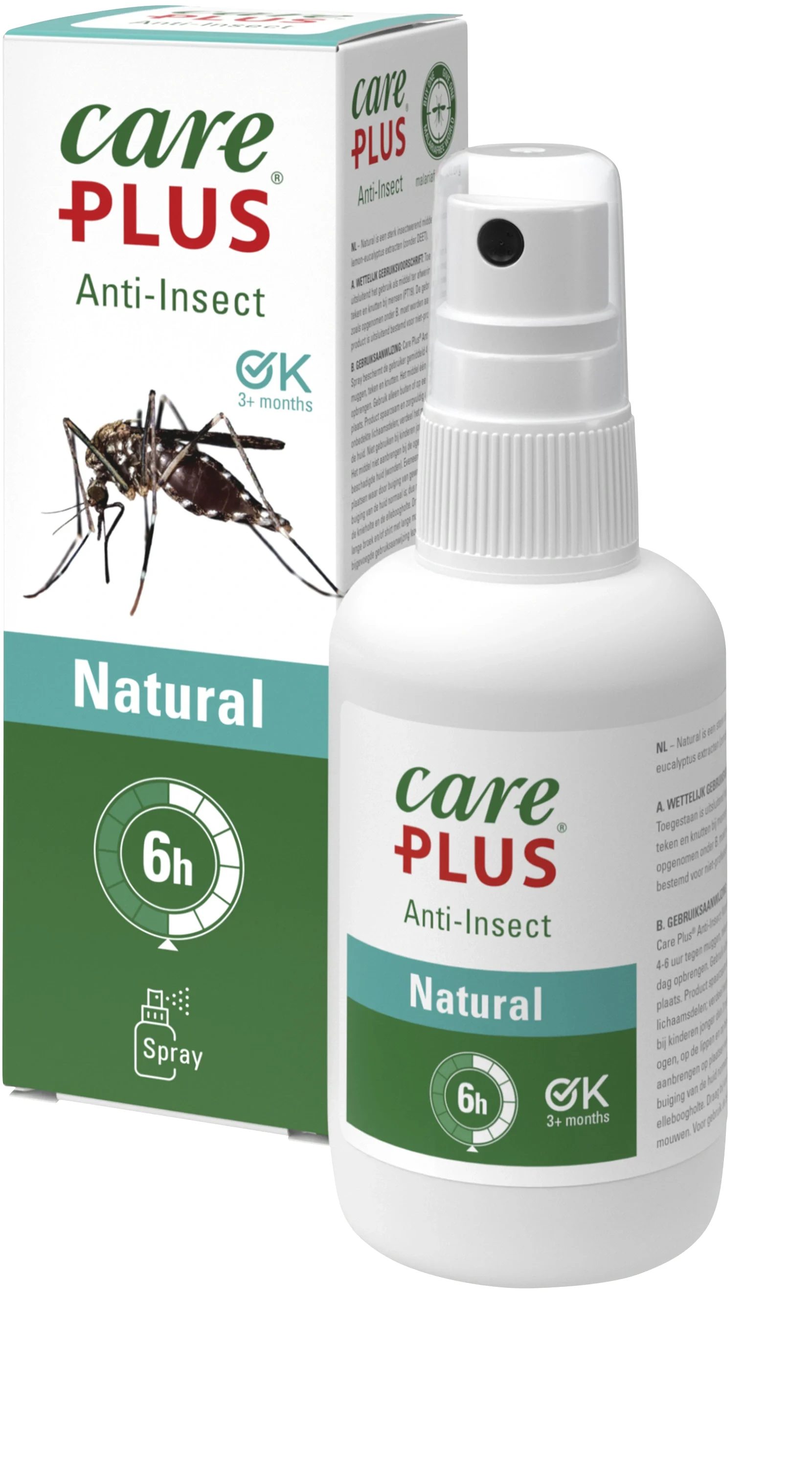 Care Plus Anti-Insect Natural Spray 60 ml från Care Plus – köp hos Apotek Hjärtat