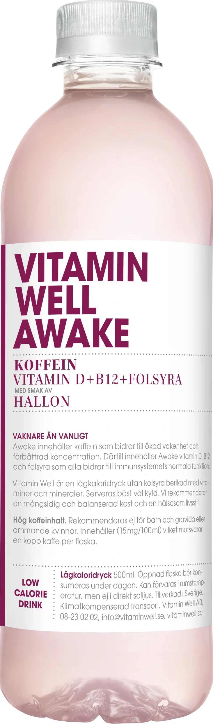 Vitamin Well Awake 50 cl från Vitamin Well – köp hos Apotek Hjärtat