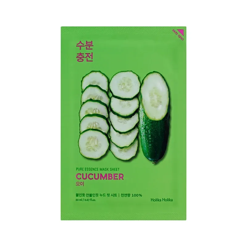 Holika Holika Pure Essence Mask Sheet Cucumber 20 ml från Holika Holika – köp hos Apotek Hjärtat