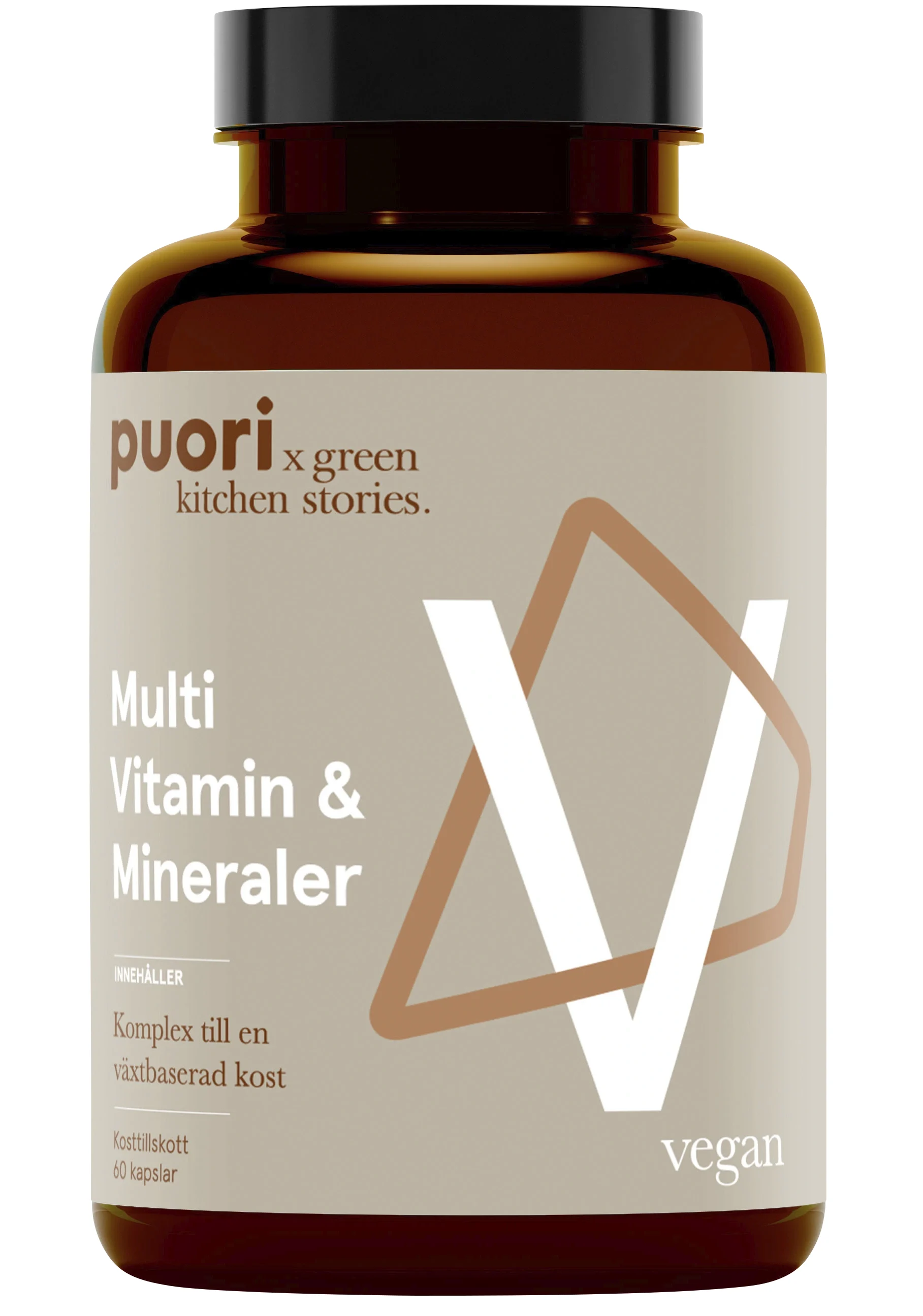 Puori VM Multi Vitamin & Mineraler 60 kapslar från Puori – köp hos Apotek Hjärtat