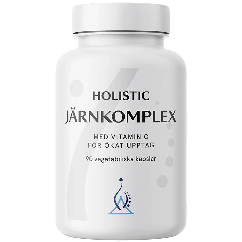 Holistic Järnkomplex 25 mg 90 st från Holistic – köp hos Apotek Hjärtat