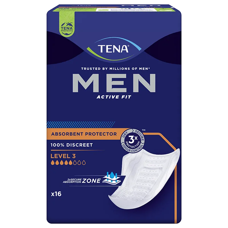 TENA Men Level 3 16 st från Tena – köp hos Apotek Hjärtat