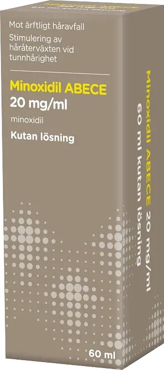Minoxidil ABECE Kutan lösning 20mg/ml 60ml från ABECE – köp hos Apotek Hjärtat