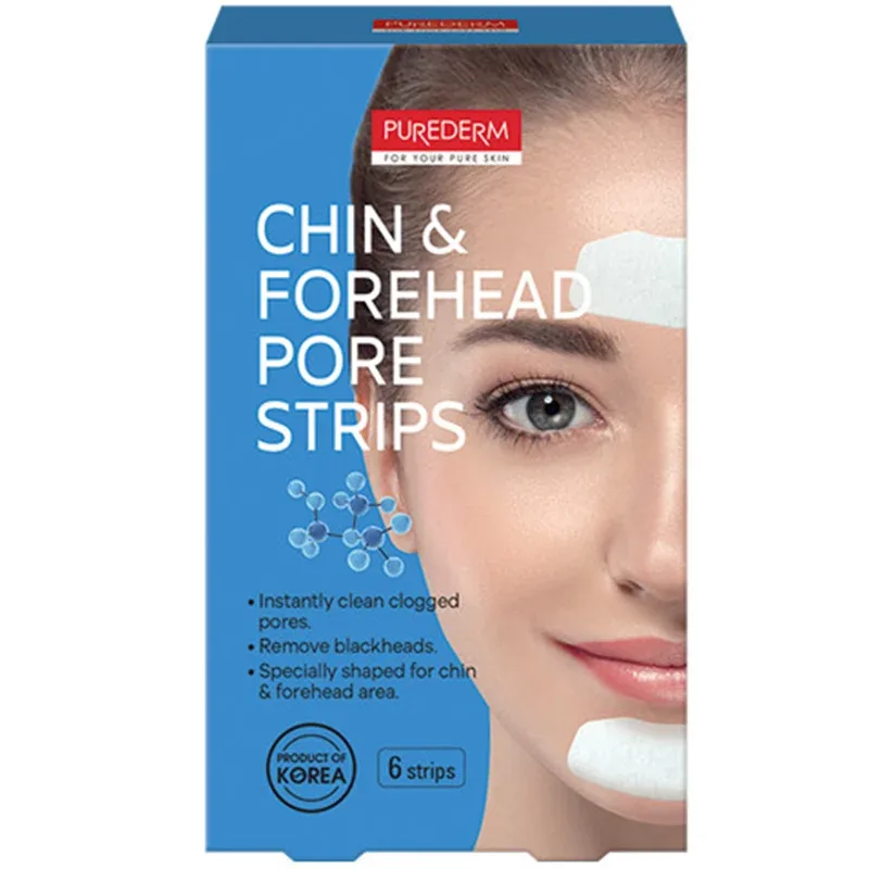 Purederm Chin & Forehead Pore Strips 6 st från Purederm – köp hos Apotek Hjärtat