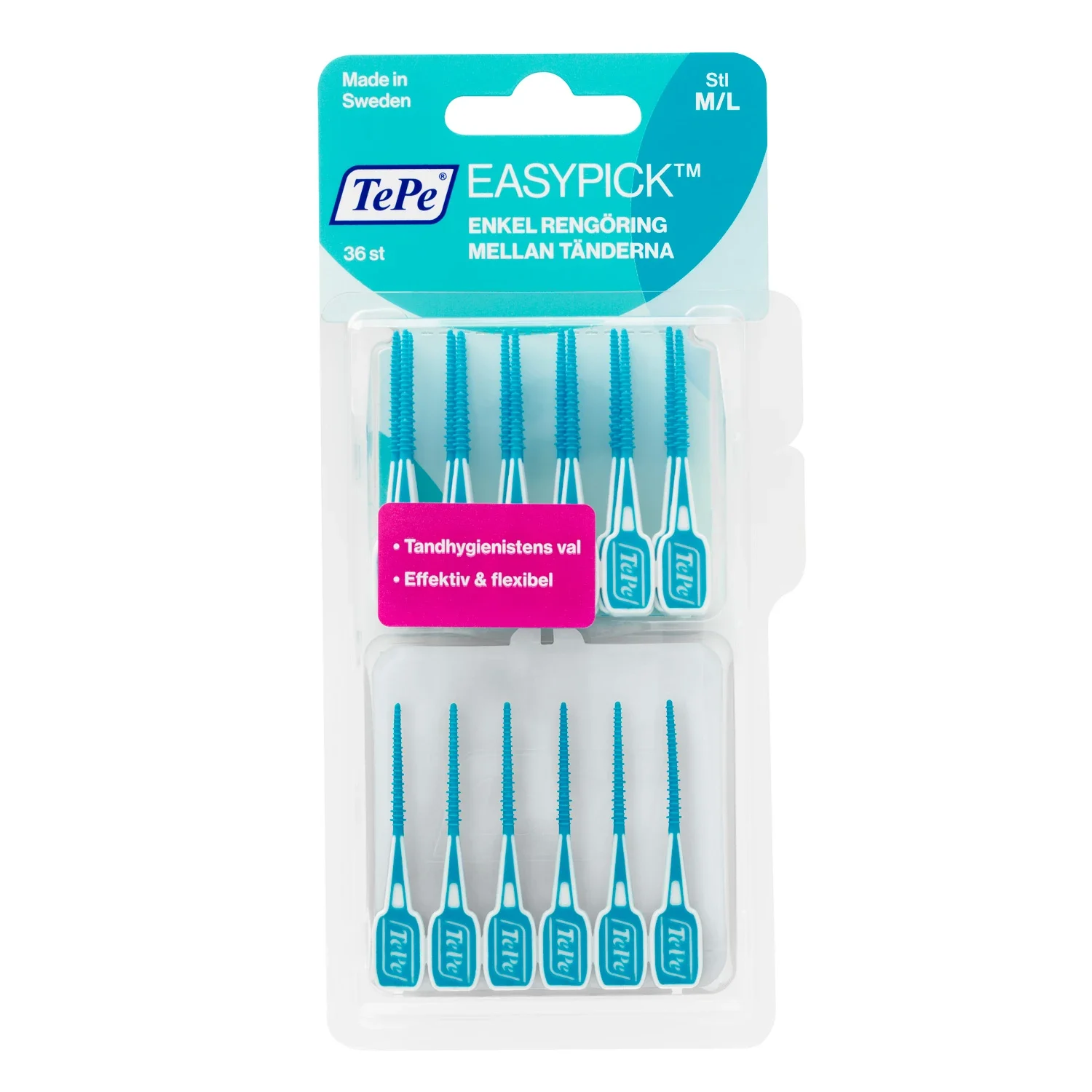 TePe EasyPick M/L 36 st från TePe – köp hos Apotek Hjärtat