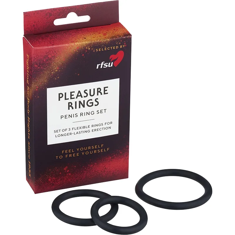 RFSU Pleasure Rings Penis Ring Set från RFSU – köp hos Apotek Hjärtat
