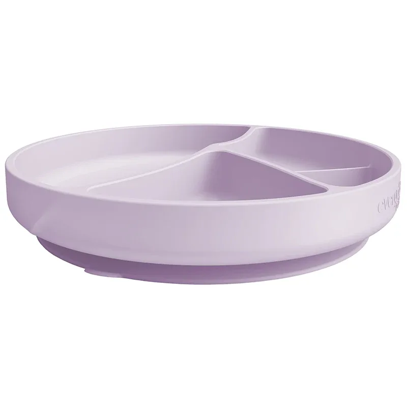 Everyday Baby Tallrik Silikon med Sugfunktion Light Lavender från Everyday Baby – köp hos Apotek Hjärtat