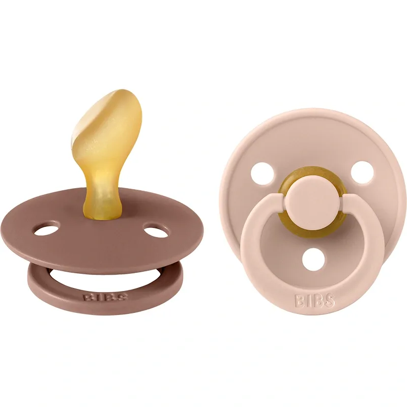 BIBS Colour Latex Anatomical Blush/Woodchuck 2-pack Size 2 från BIBS – köp hos Apotek Hjärtat