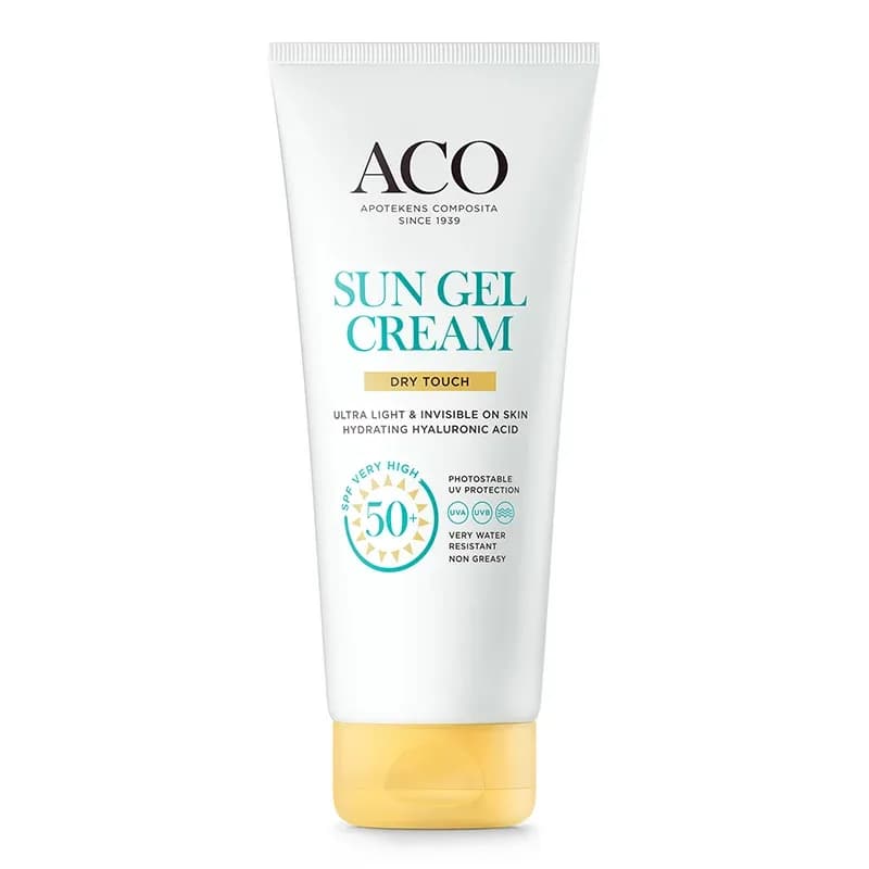 ACO Sun Gel-Cream SPF 50+, 200 ml från ACO – köp hos Apotek Hjärtat