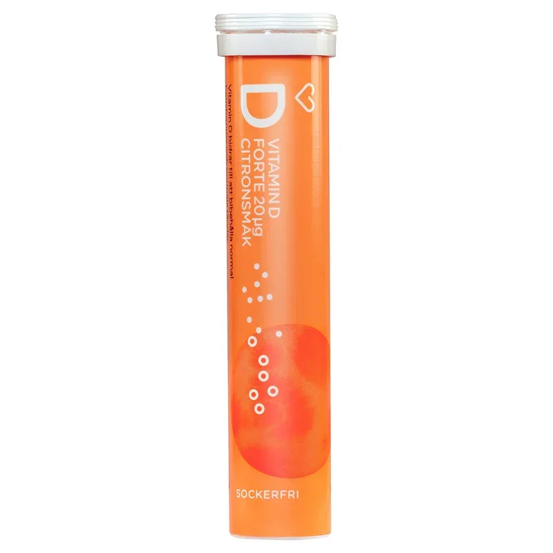 Hjärtats Vitamin D Forte 20 µg Brustablett 20 st från Hjärtats - köp hos Apotek Hjärtat