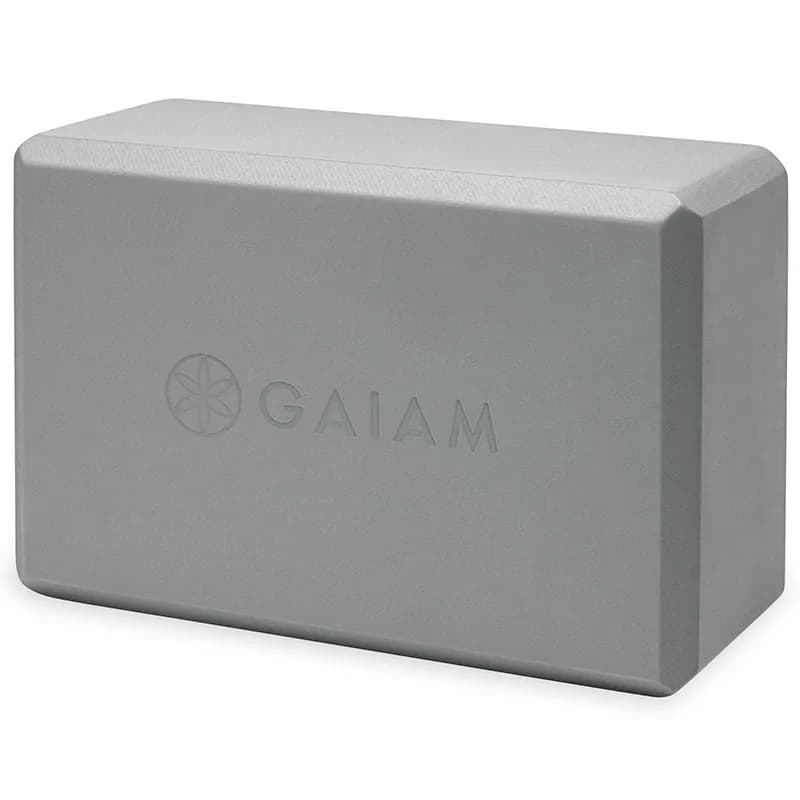 Gaiam Yoga Block Grey från Gaiam – köp hos Apotek Hjärtat