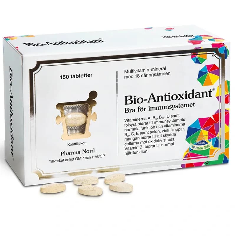 Pharma Nord Bio-Antioxidant 150 st från Pharma Nord – köp hos Apotek Hjärtat
