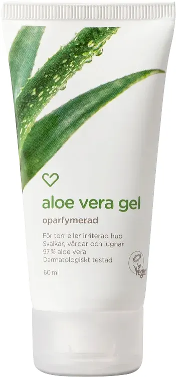 Hjärtats Aloe Vera gel Oparfymerad 60 ml från Hjärtats – köp hos Apotek Hjärtat