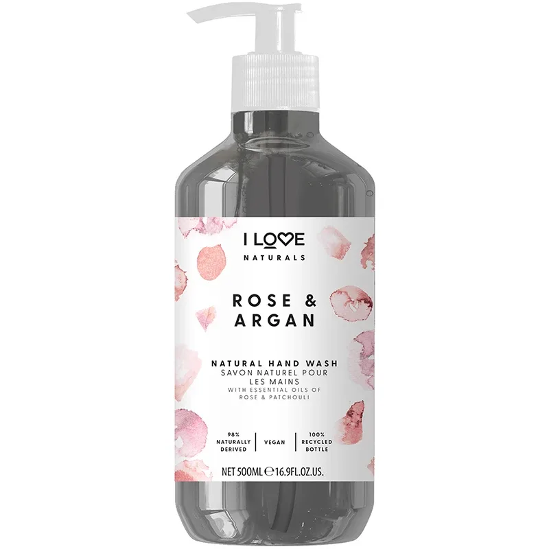 I LOVE Naturals Hand Wash Rose & Argan 500 ml från I Love – köp hos Apotek Hjärtat