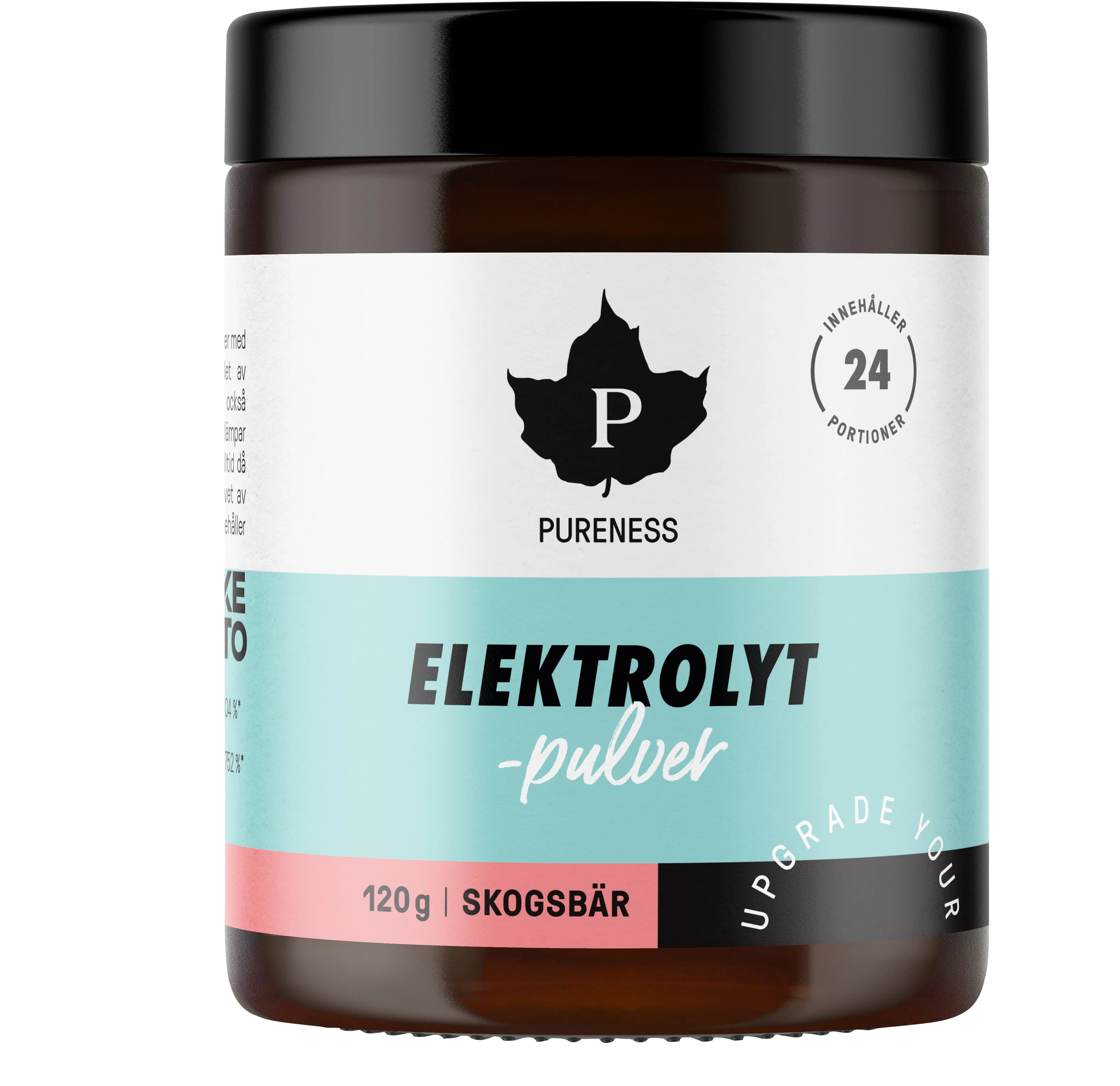 Pureness Elektrolytpulver Skogsbär 120 g från Pureness – köp hos Apotek Hjärtat