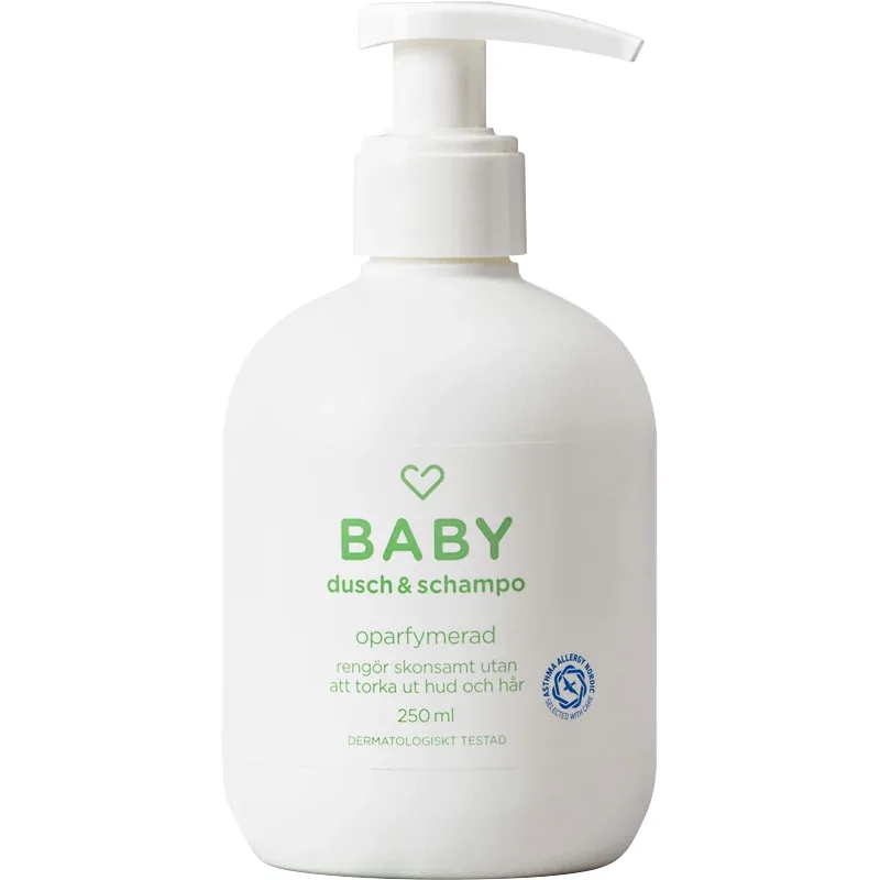 Hjärtats baby 2in1 dusch & schampo 250 ml från Hjärtats – köp hos Apotek Hjärtat
