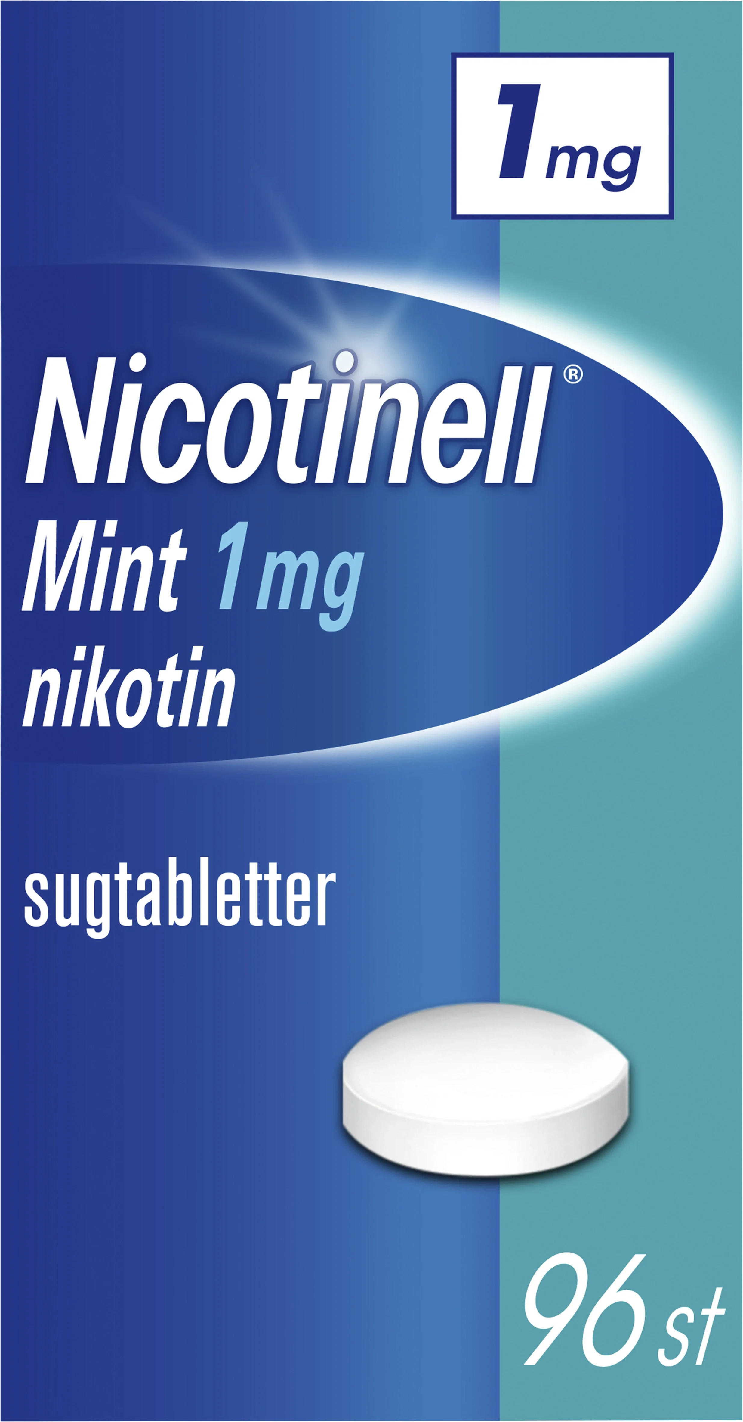 Nicotinell Mint komprimerad sugtablett 1 mg 96 st från Nicotinell – köp hos Apotek Hjärtat