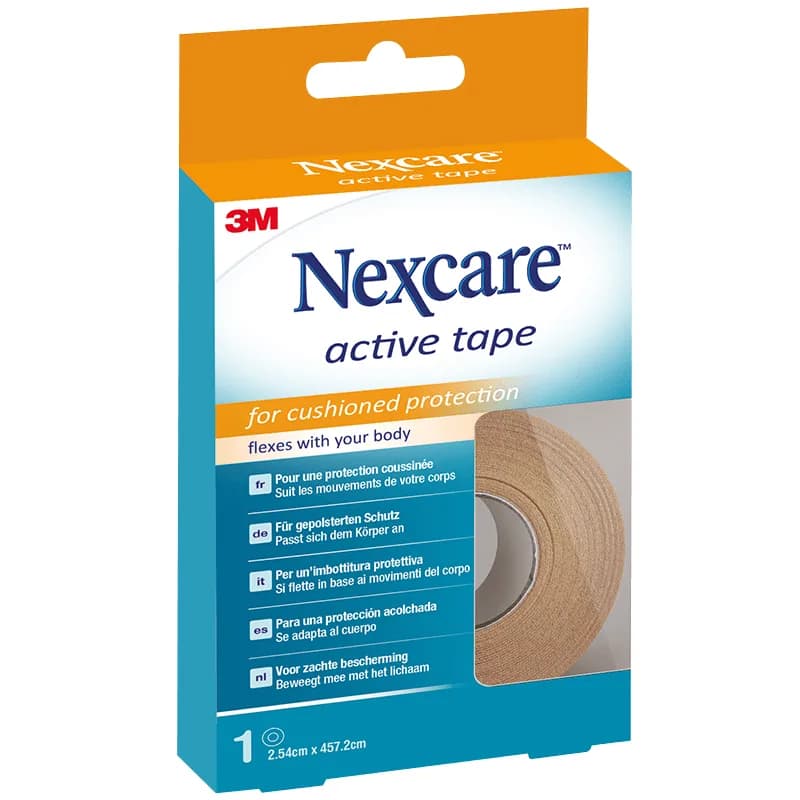 Nexcare Active Tape 2,5 cm x 4,5 m 1 rulle från Nexcare – köp hos Apotek Hjärtat