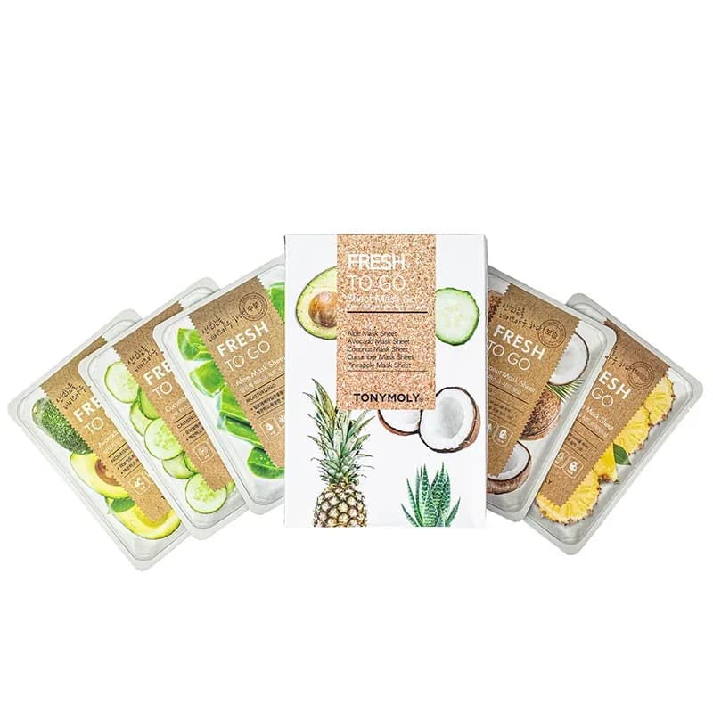 TonyMoly Fresh To Go Sheet Mask Set 5 st från Tonymoly – köp hos Apotek Hjärtat