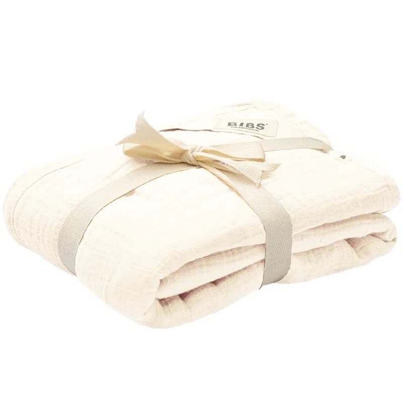BIBS Muslin Swaddle 120x120 cm Ivory från BIBS – köp hos Apotek Hjärtat
