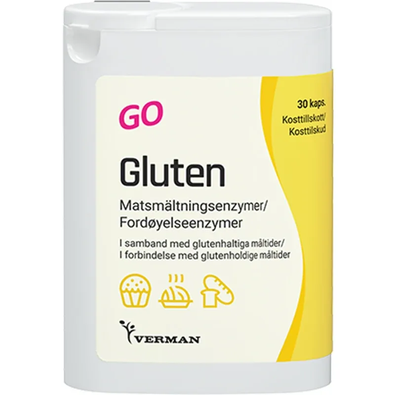 Gluten GO 30 st från Go – köp hos Apotek Hjärtat
