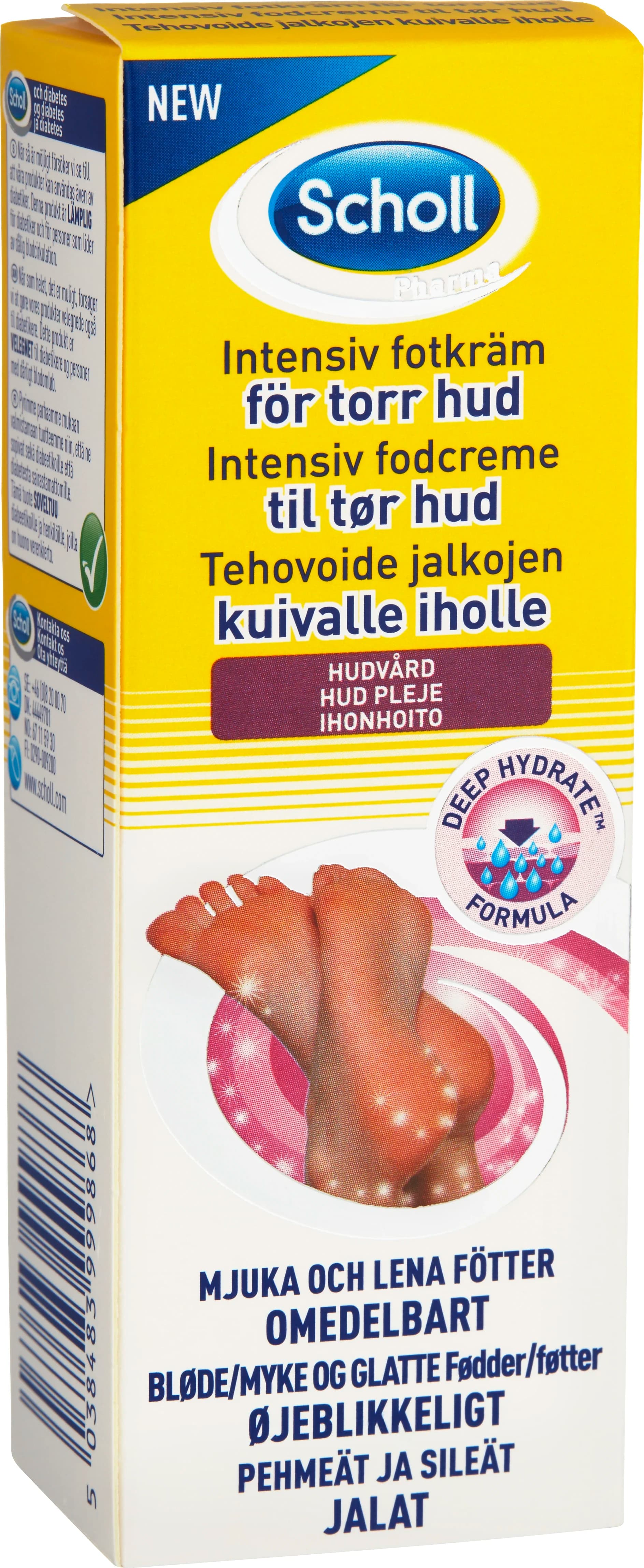 Scholl Intensiv kräm för hård hud 50 ml från Scholl – köp hos Apotek Hjärtat