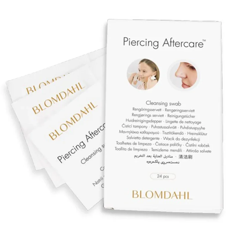 Blomdahl Piercing Aftercare 24 servetter från Blomdahl – köp hos Apotek Hjärtat