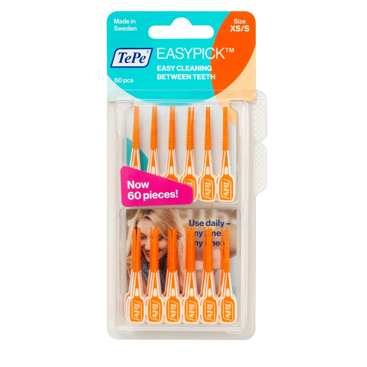 TePe EasyPick XS/S 60-pack refill från TePe – köp hos Apotek Hjärtat