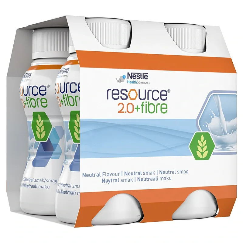 Resource 2.0 + Fibre Neutral 4x200 ml från Resource – köp hos Apotek Hjärtat