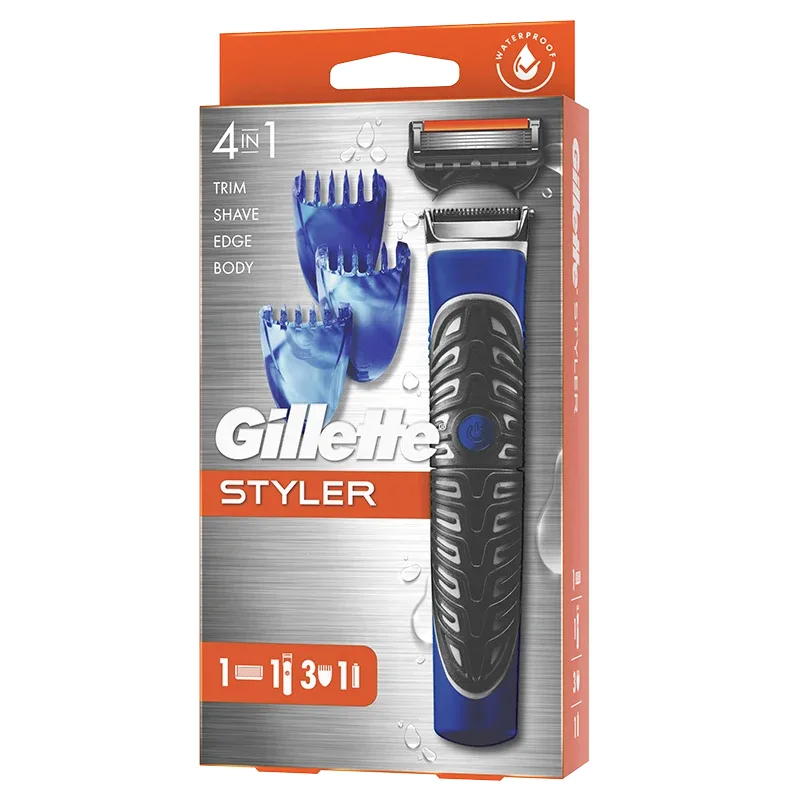 Gillette 4in1 Trimmer För Kropp och Skägg, Raka och Forma från Gillette – köp hos Apotek Hjärtat