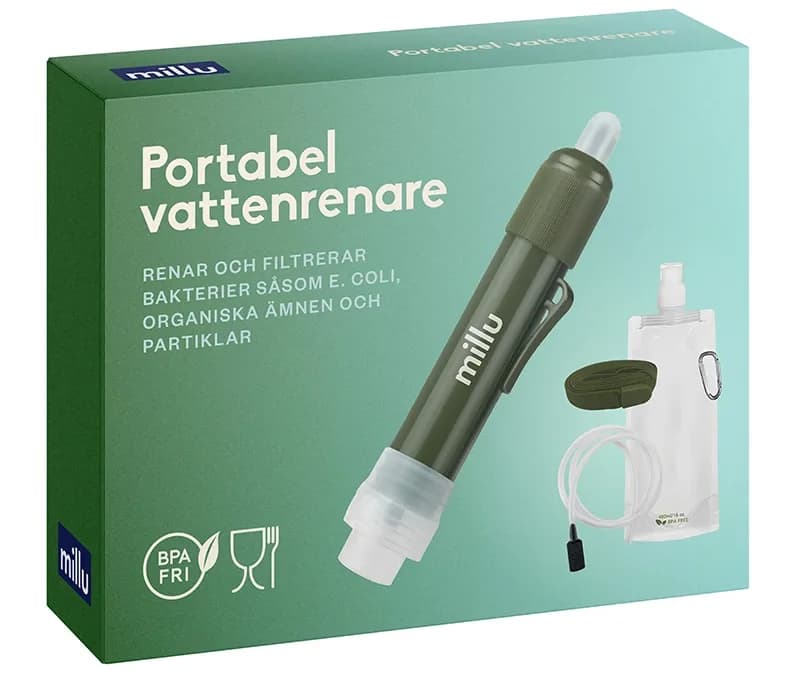 Millu Portabel Vattenrenare från Millu – köp hos Apotek Hjärtat