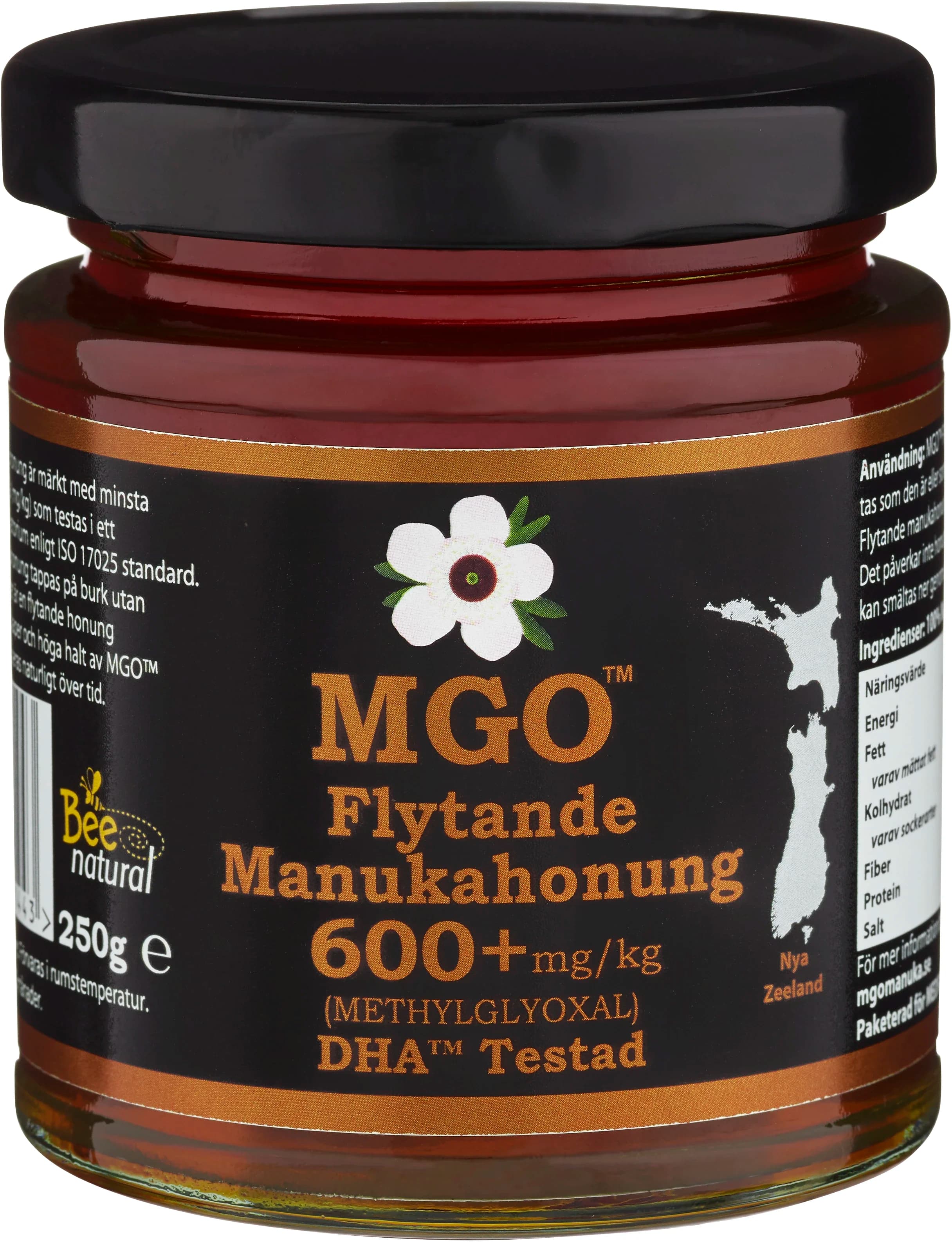 MGO Flytande Manukahonung 600+ 250 g från Mgo – köp hos Apotek Hjärtat