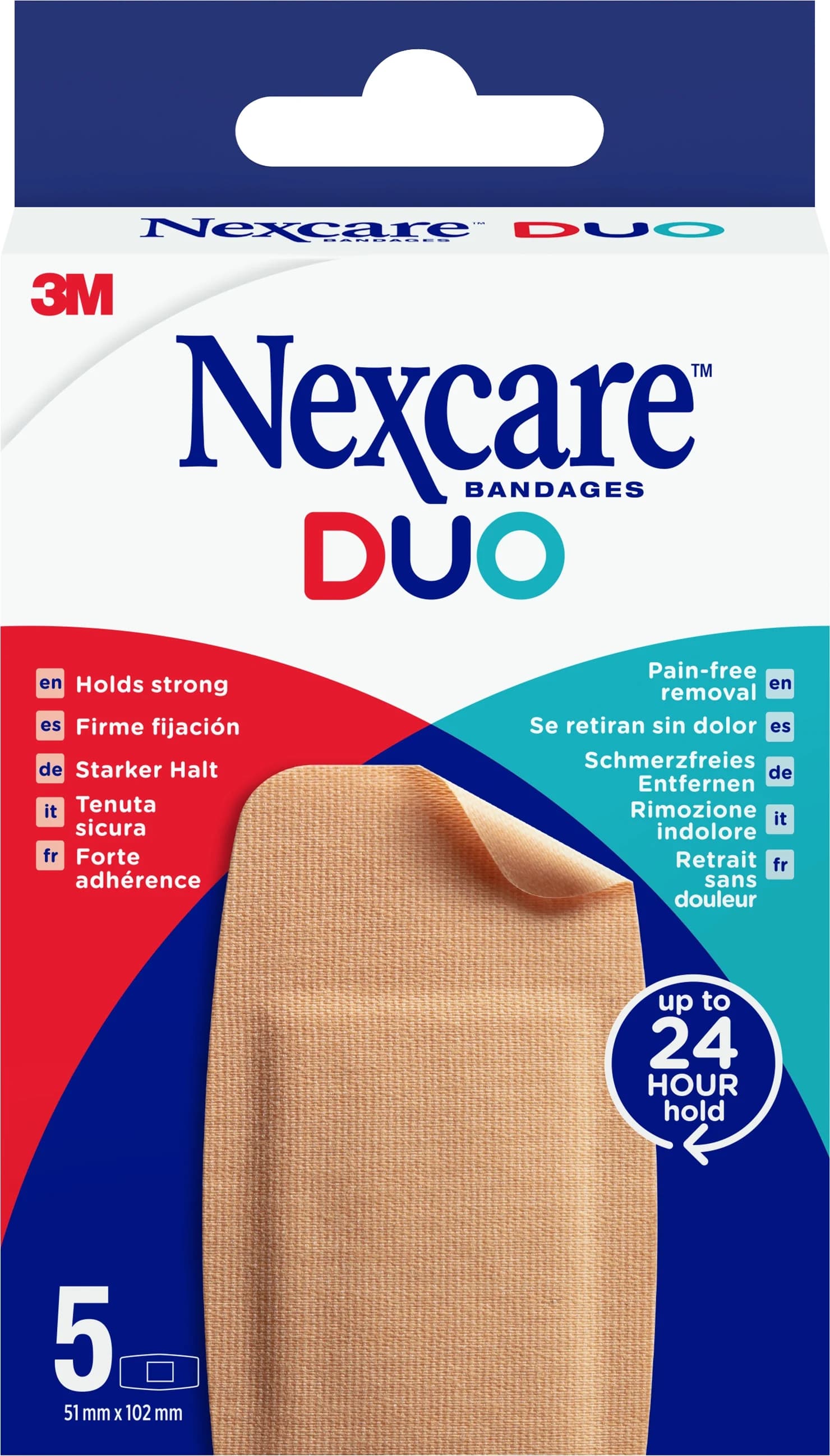 Nexcare Duo Maxi Plåster 5 st från Nexcare – köp hos Apotek Hjärtat