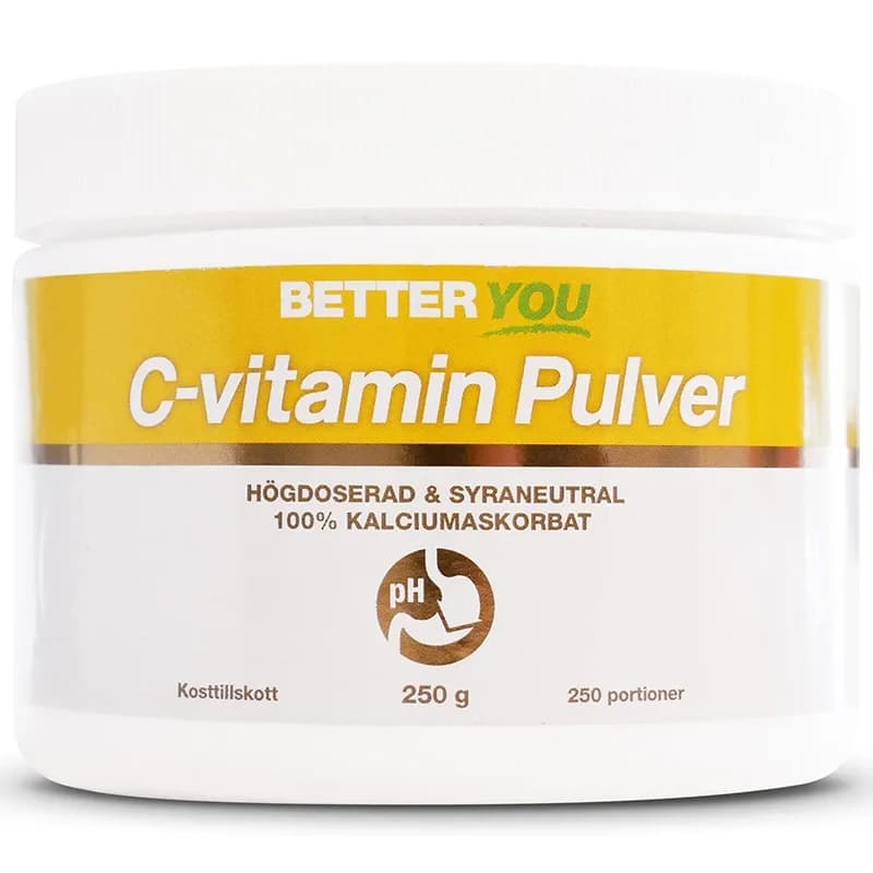 Better You C-vitamin Pulver 250 g från Better You – köp hos Apotek Hjärtat