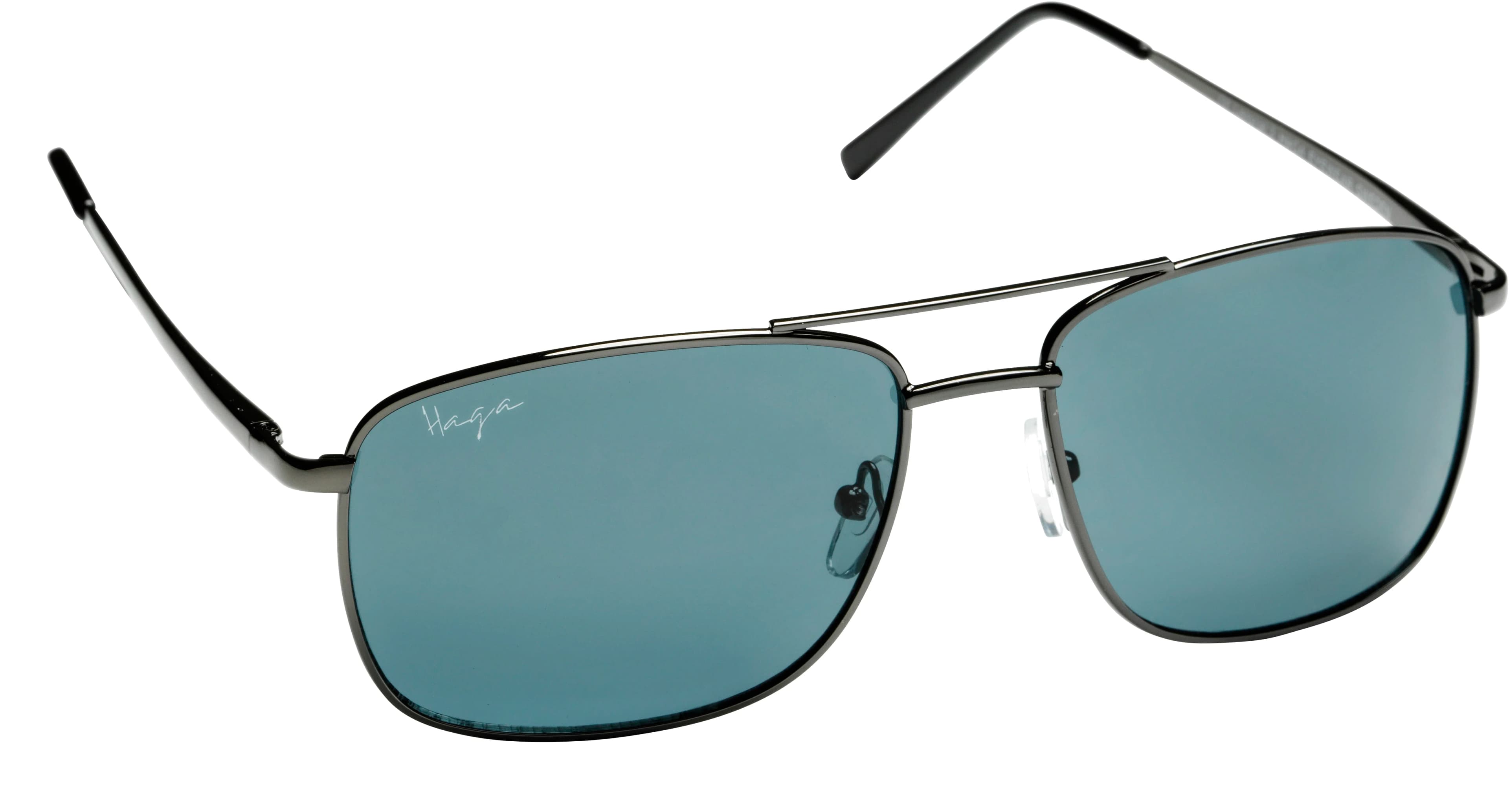 Haga Eyewear Solglas Prague Shiny Gun-Grey Lens från Haga Optik – köp hos Apotek Hjärtat