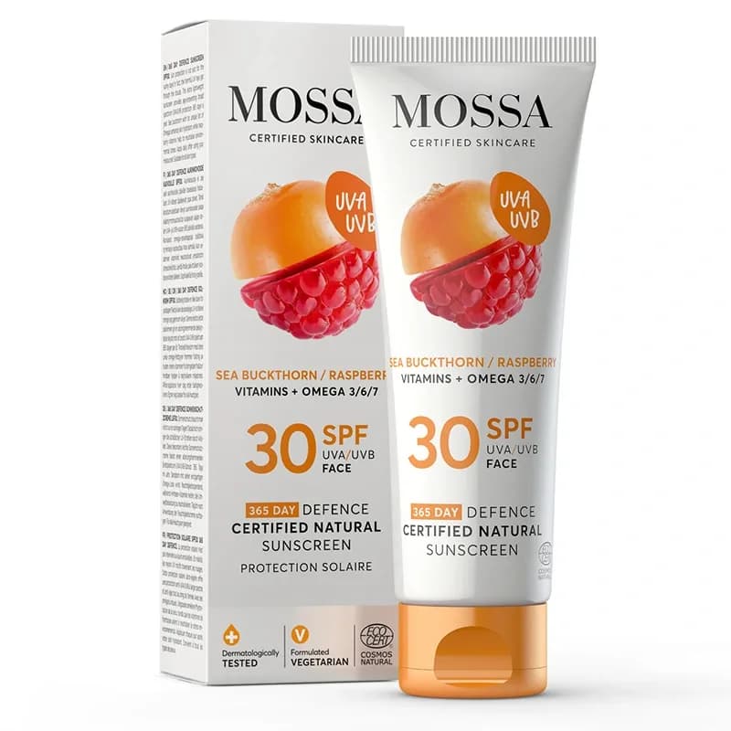 Mossa 365 Day Defence Cert Natural Sunscreen SPF 30, 50 ml från Mossa – köp hos Apotek Hjärtat