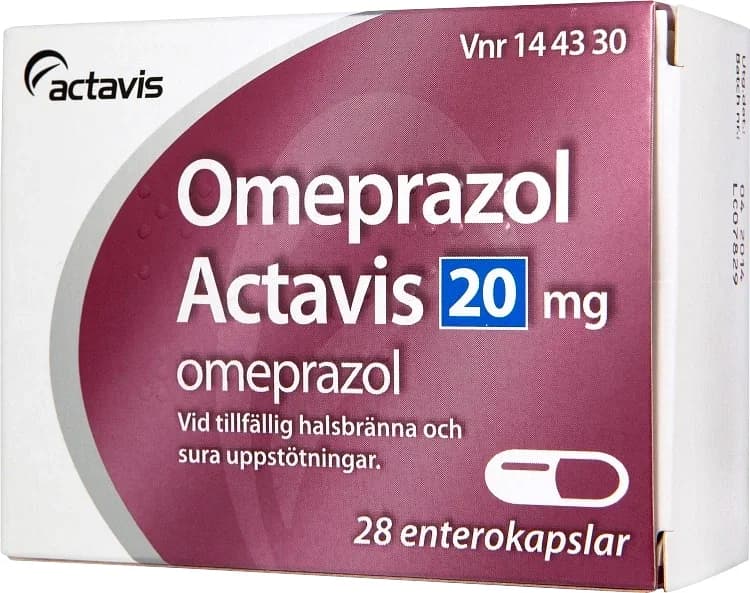 Omeprazol Actavis kapsel 20 mg 28 st från Actavis – köp hos Apotek Hjärtat